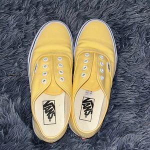 Yellow Vans